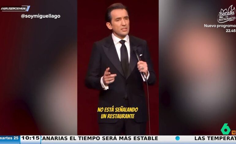 Si te dice que ahí se come bien no está señalando a un restaurante
