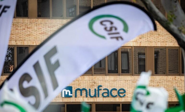Los funcionarios alertan de la «situación crítica» de Muface