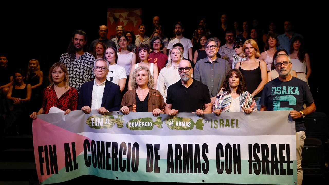 El mundo de la cultura pide a Sánchez en una carta el «embargo integral» de armas a Israel: «Vamos muy tarde»