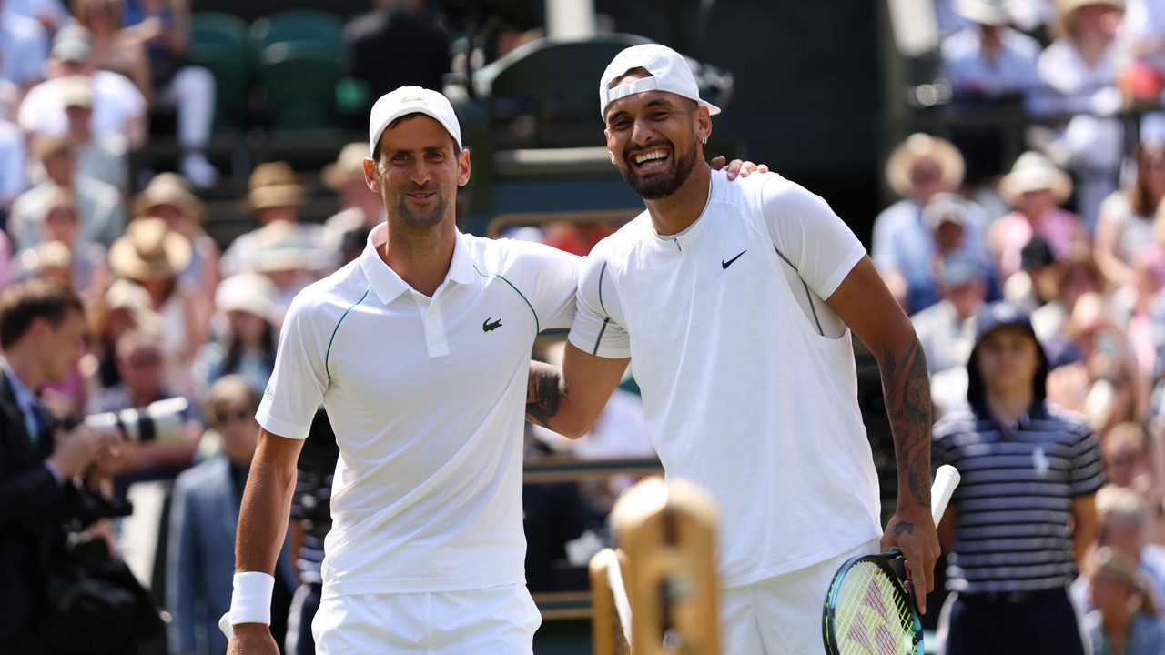 Kyrgios predice cuándo se retirará Djokovic