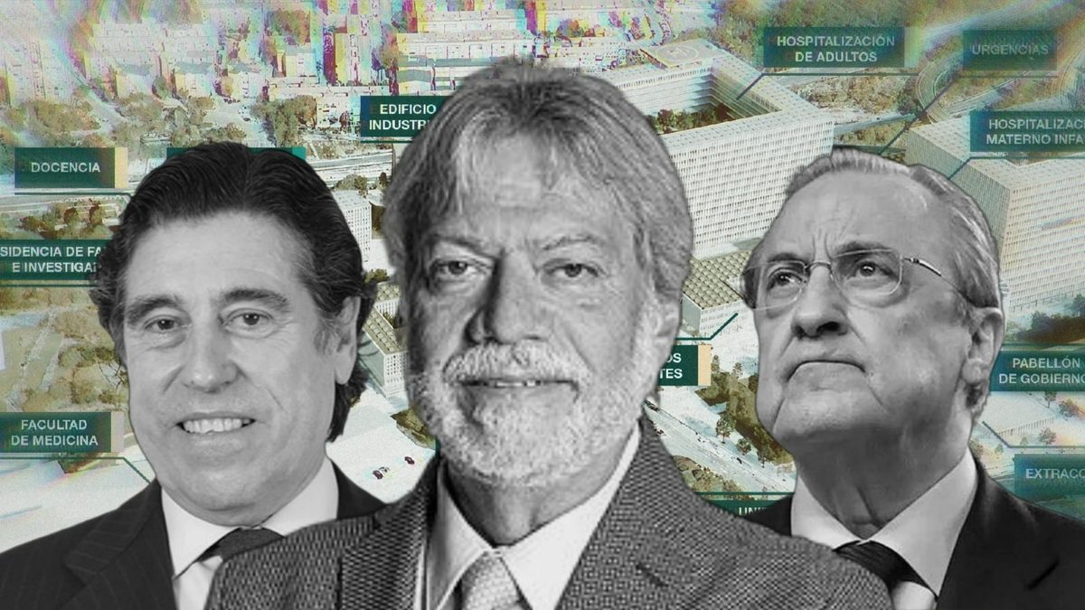OHLA y Sacyr adelantan a Florentino Pérez (ACS) para construir el primer edificio de la nueva Ciudad de la Salud de Madrid