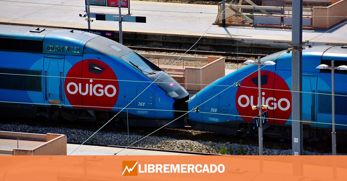 Ouigo saca ahora los colores a la vicepresidenta Montero y a Adif