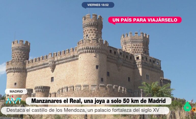 ‘Un país para viajárselo’ nos invita a disfrutar de Manzanares el Real y de las mágicas formaciones rocosas de La Pedriza