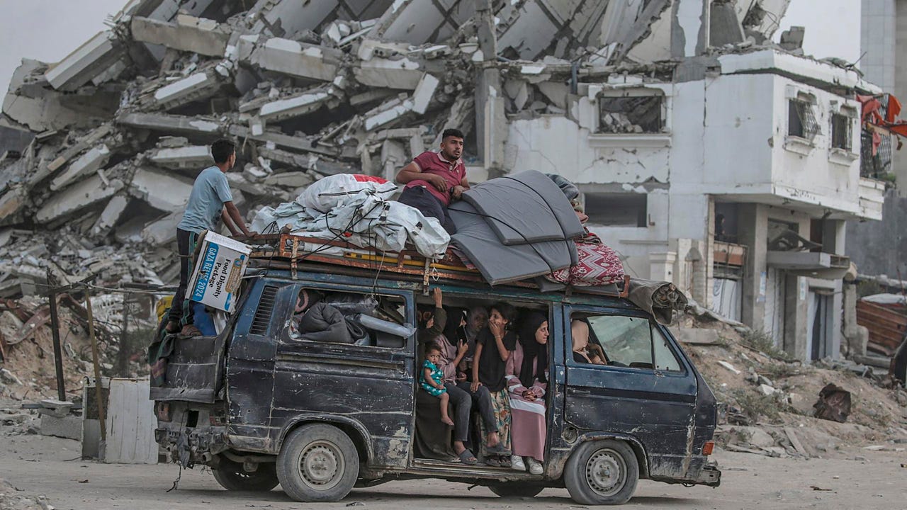 Más de 1.000 familias han huido de Deir al Balá tras las órdenes de evacuación de Israel