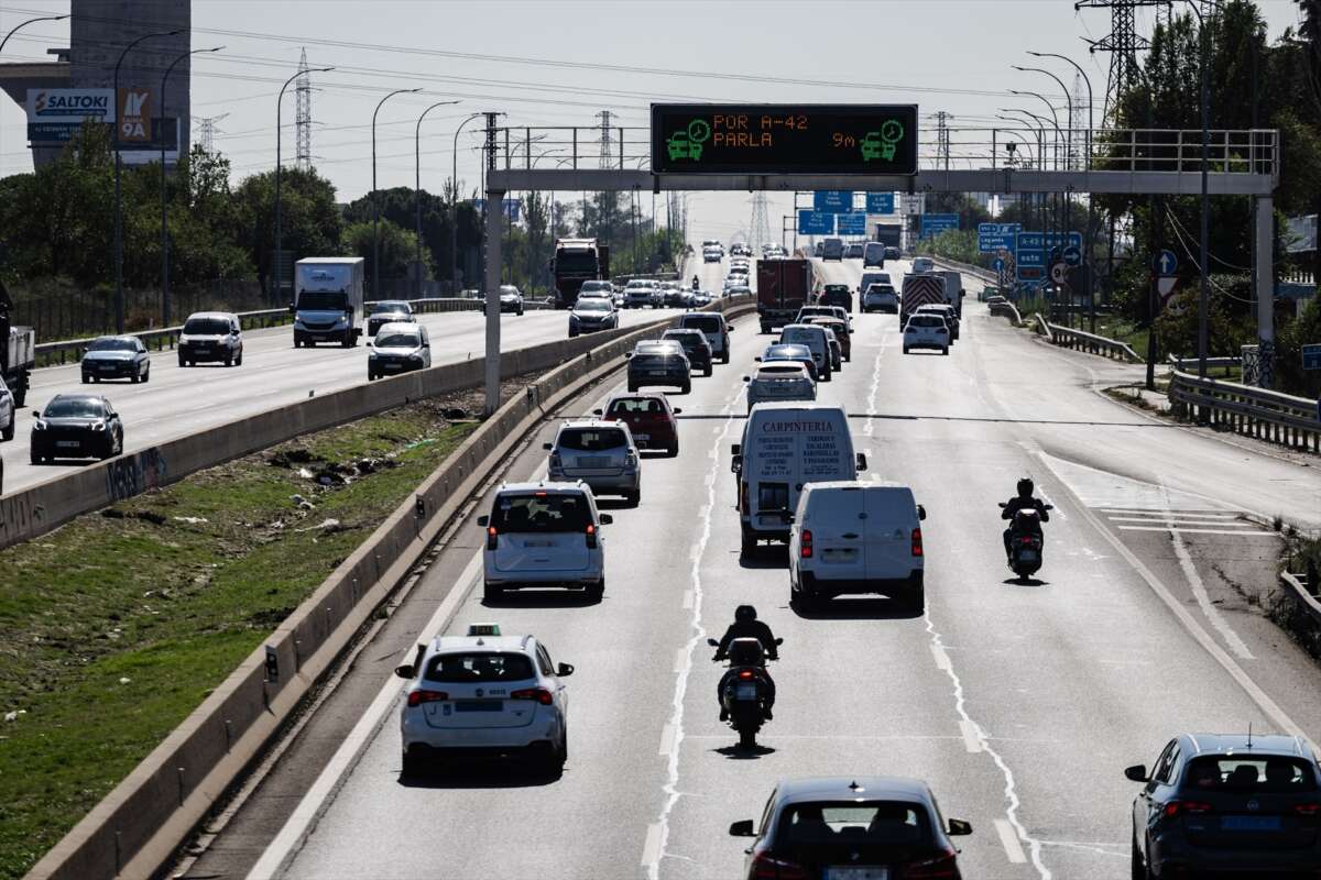 Autos, en una foto del DGT.