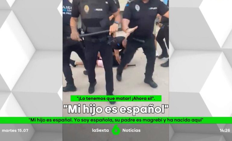un menor español, pateado por una turba de hombres adultos