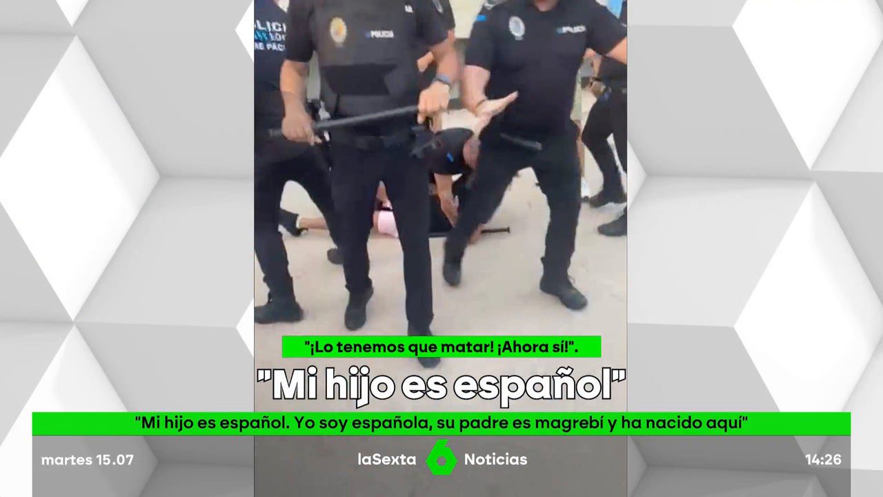 un menor español, pateado por una turba de hombres adultos