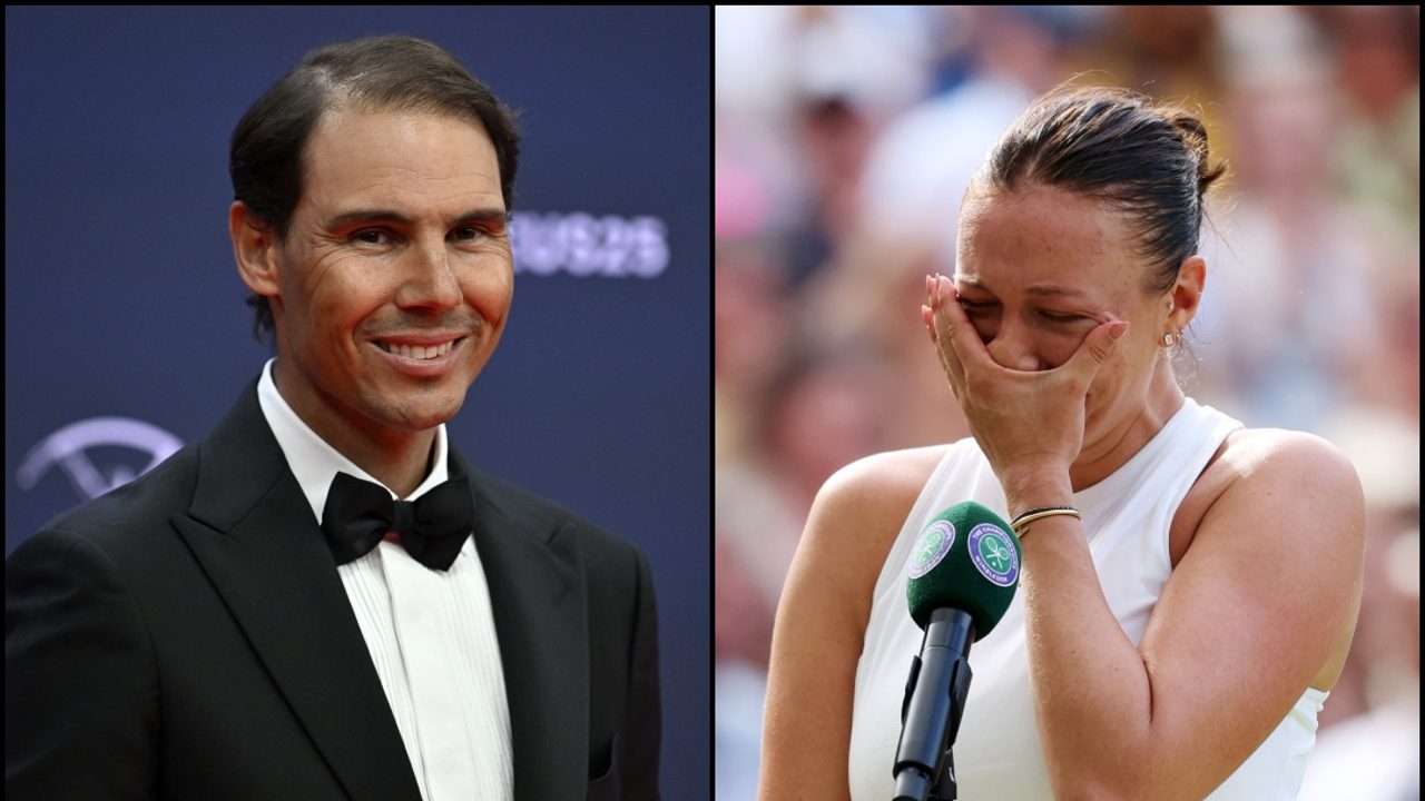 El gran gesto de Rafa Nadal con Anisimova tras perder la final de Wimbledon por 6-0, 6-0