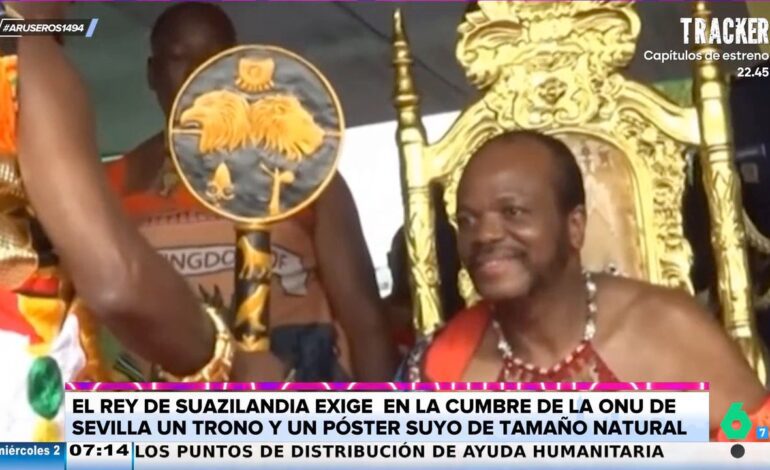 Se ha visto a su séquito en una copistería