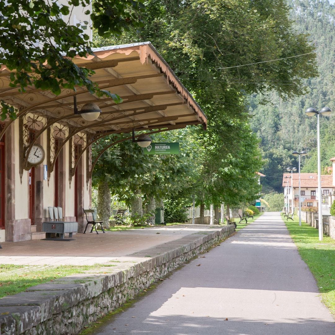 Estación Ponts de Vietesgo, Vía Verde del Pas, Cantabria