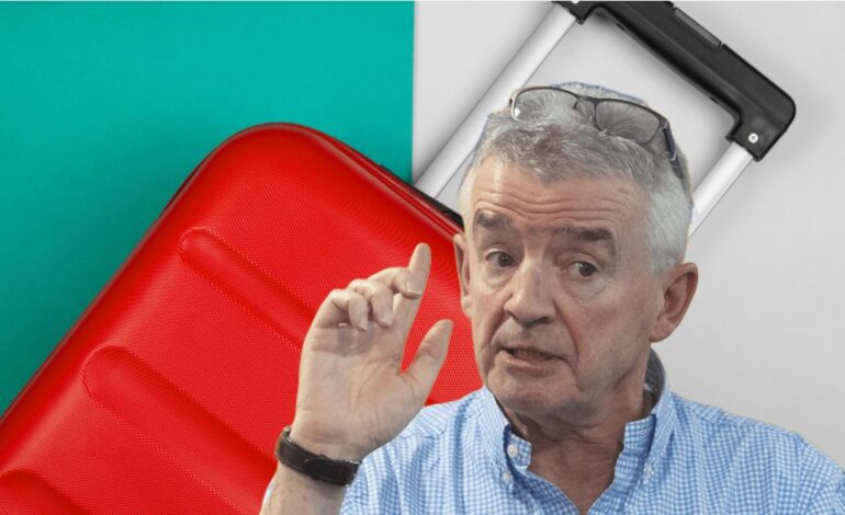 El consejero delegado de Ryanair se sincera y explica que no buscan enriquecerse con el cobro de las maletas