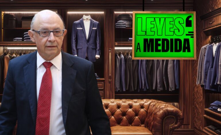 así se ‘confeccionaban’ leyes a medida para empresas y se vendían como políticas de interés general
