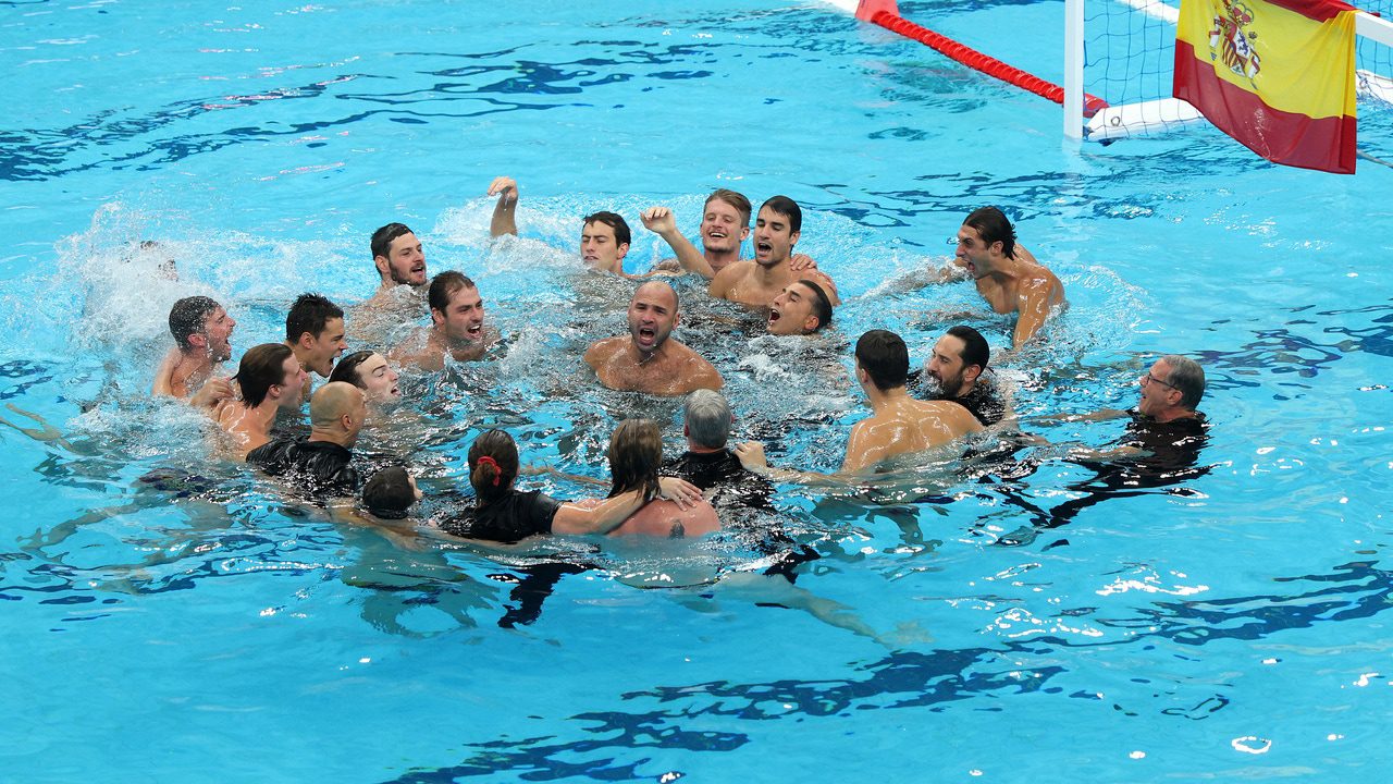 La selección española, campeona del mundo de waterpolo