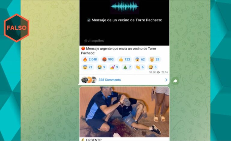 Supuestas fotografías de los agresores, un falso comunicado del Ayuntamiento culpando a los migrante… los bulos que alientan a la violencia