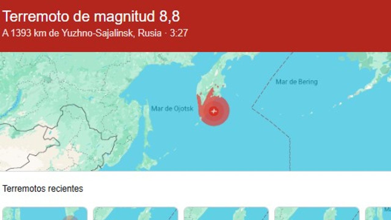 última hora de la alerta de tsunami en Estados Unidos y Japón