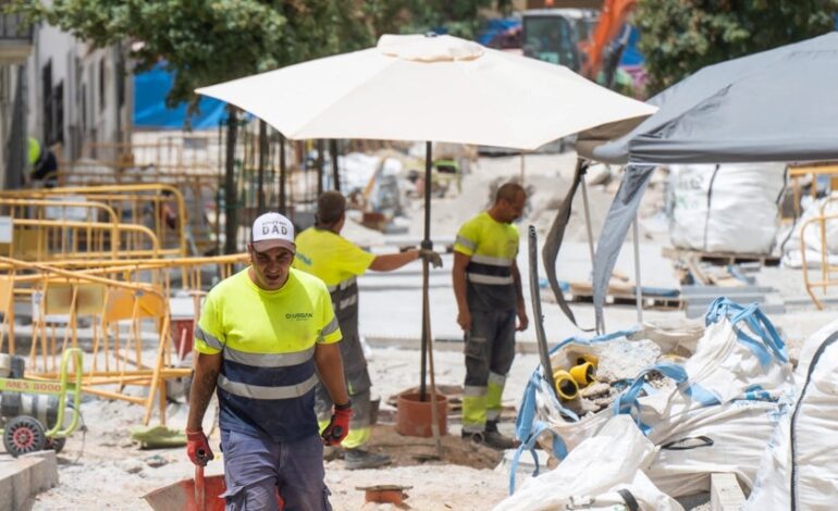 Los trabajadores denuncian el peligro al que se exponen al trabajar en temperaturas extremas