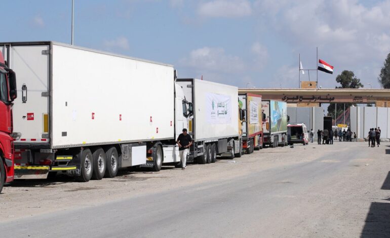 Hamas amenaza con la pena de muerte a los gazatíes que acudan a recoger comida de una fundación norteamericana