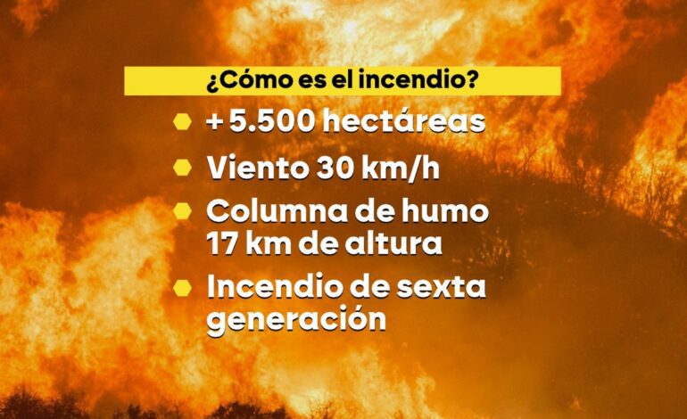 el incendio de sexta generación en la Segarra (Lleida) enciende las alarmas en España