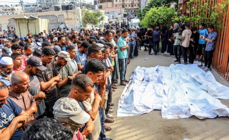 Israel mata al menos a 18 personas, incluidos varios niños, en un ataque en la «zona humanitaria segura» de Al Mawasi