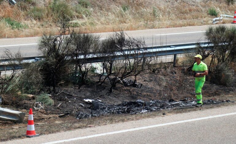 el fuego ha borrado pruebas y dificulta la investigación del accidente