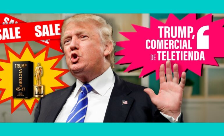 Zapatillas, móviles, cenas… Trump convierte la Casa Blanca en el decorado de teletienda más caro del mundo