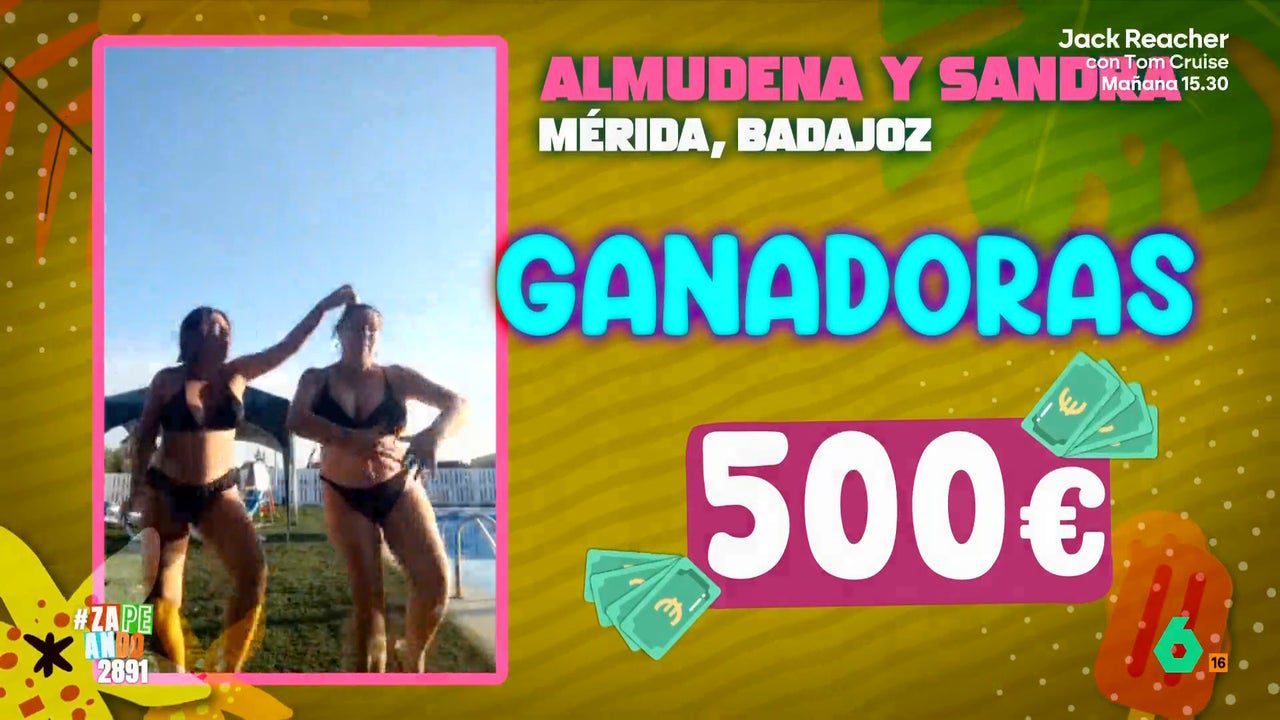 Almudena gana 500 euros gracias a su baile de 'Espresso Macchiato': "La mitad es para mi hermana"