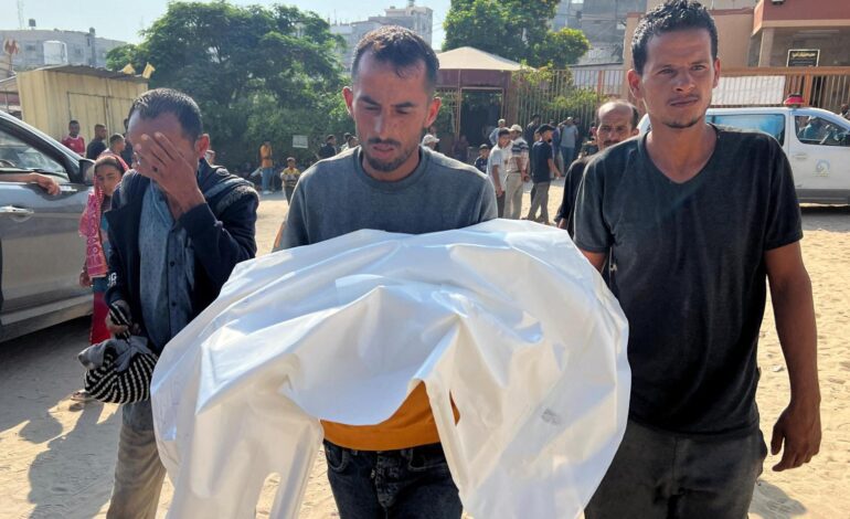 Israel mata a siete personas, la mayoría niños, tras un nuevo ataque en Ciudad de Gaza