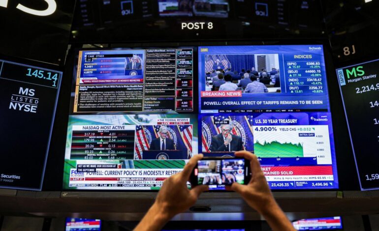 Wall Street espera prácticamente plano la reunión entre Trump y Zelenski