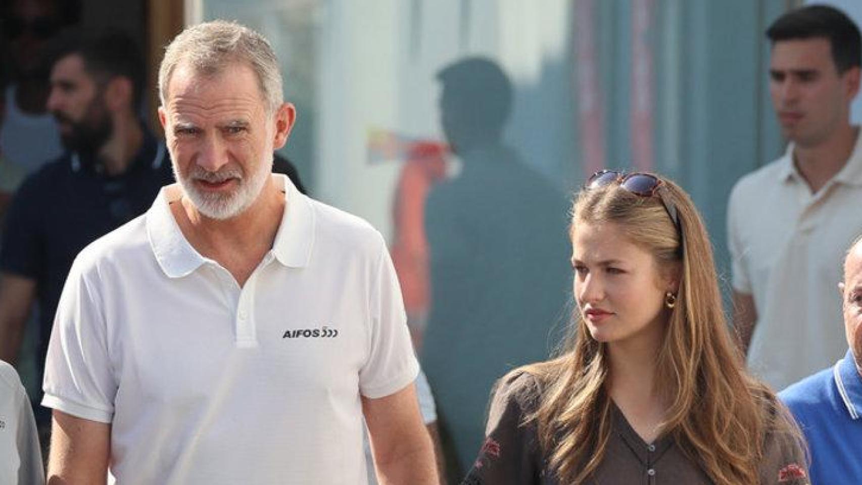 las frenéticas horas de Felipe VI en Mallorca