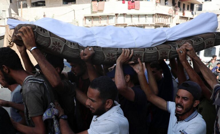Al menos 24 muertos en Gaza cerca de puntos de reparto de comida en las últimas 24 horas