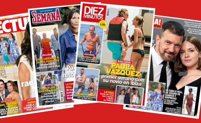 Kiosco rosa: Paula Vázquez y su novio, Ignacio Sagnier, disfrutan de su primer verano juntos en un barco de alquiler en Ibiza