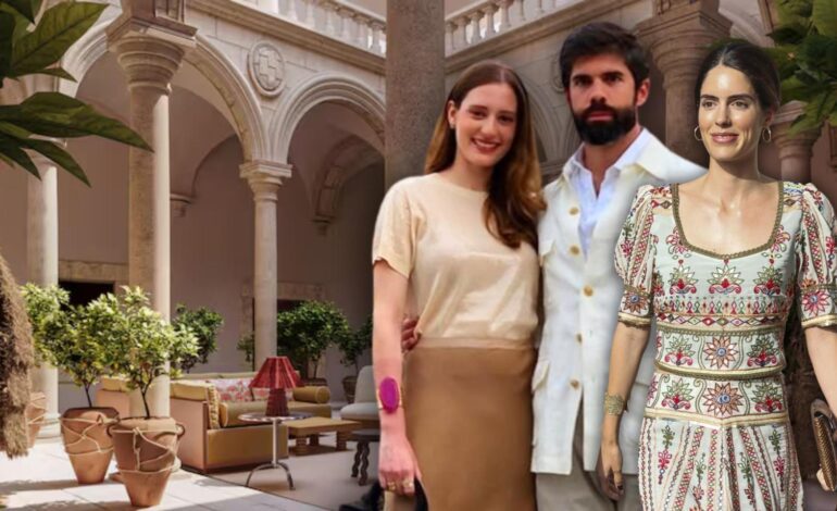 Así es el hotel palacio de Godoy en Cáceres, donde se casa el hermano de Sofía Palazuelo y en el que ha invertido 14 millones