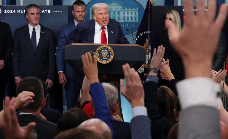 Trump recurre a las cifras de criminalidad más bajas en 30 años para desplegar militares en la capital de EEUU