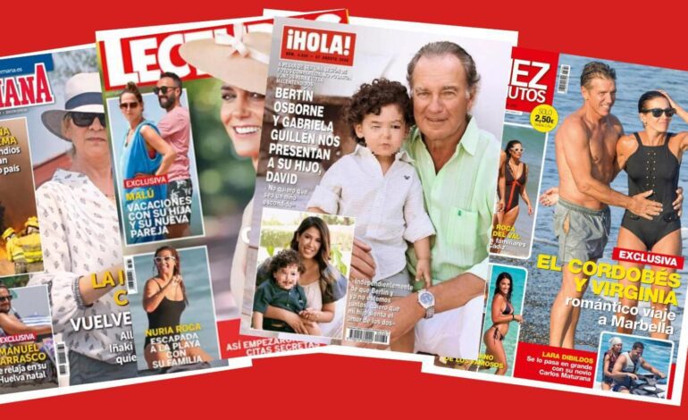 Kiosco rosa: Malú y su novio, Ángel, más románticos que nunca entre besos y abrazos en sus vacaciones con Lucía, la hija de la cantante