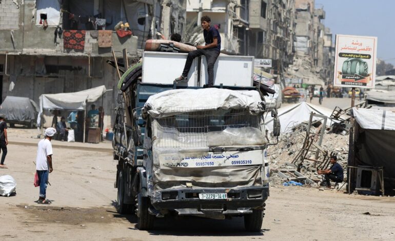 Al menos ocho muertos por ataques israelíes en distintos puntos de la ciudad de Gaza