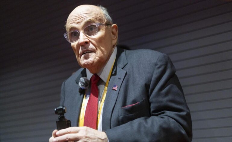 Rudolph Giuliani, exalcalde de Nueva York, herido de gravedad en un accidente de tráfico en New Hampshire