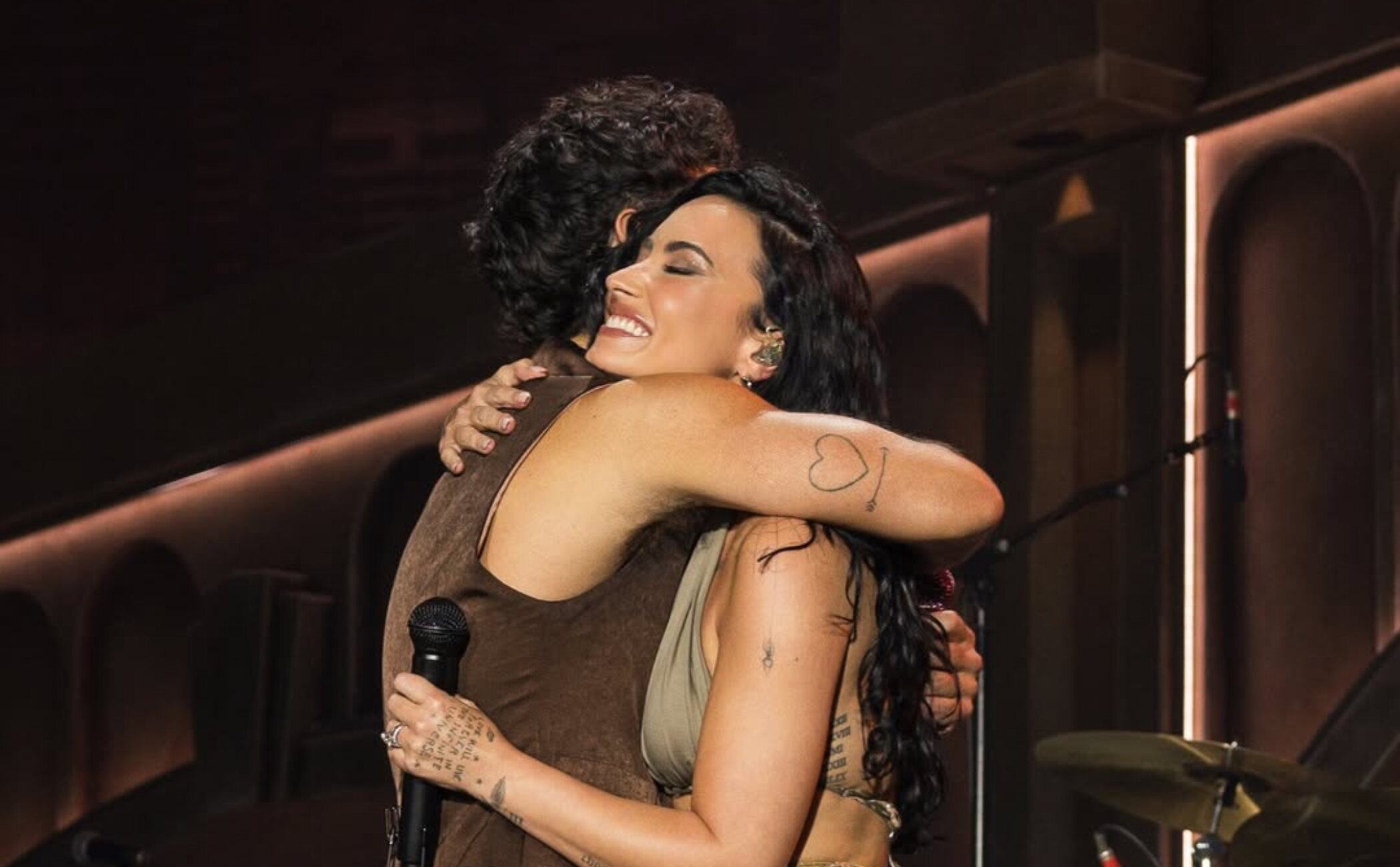 Demi Lovato y Joe Jonas reviven ‘Camp Rock’ en pleno concierto de los Jonas Brothers