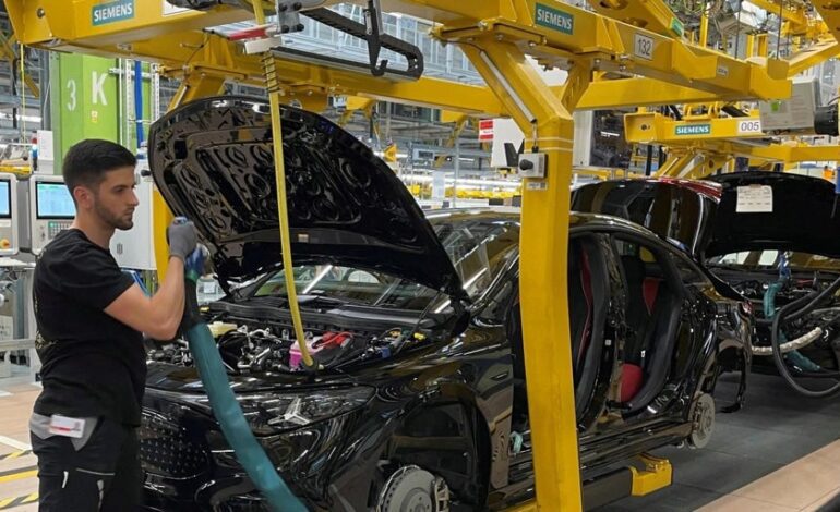 La industria de Alemania y Francia da síntomas de recuperación a pesar de los aranceles