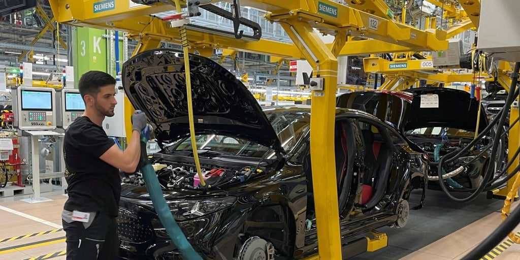 La industria de Alemania y Francia da síntomas de recuperación a pesar de los aranceles