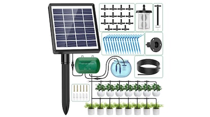 El mejor sistema para riego de la caída solar