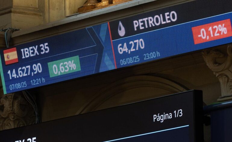 ArcelorMittal y Acerinox lideran al Ibex 35