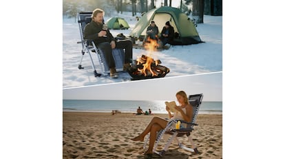 Esta es la mejor silla de playa que se puede comprar en Amazon