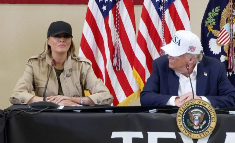 Melania Trump amenaza con demandar a Hunter Biden por vincularla con Jeffrey Epstein