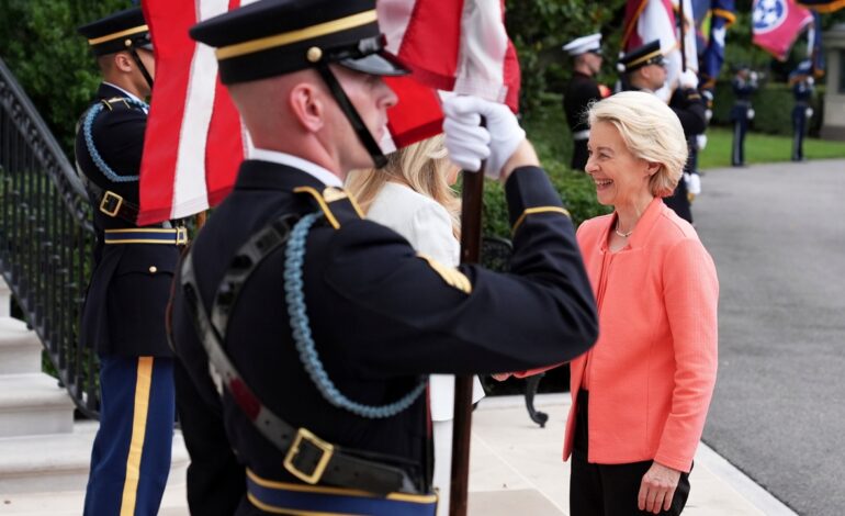 Los líderes europeos llegan a la Casa Blanca para apoyar a Zelenski en su reunión con Trump