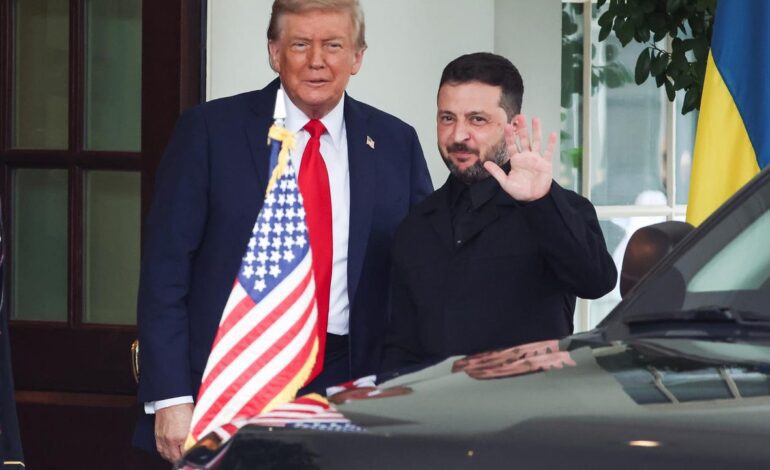 Zelenski se gana el elogio del reportero trumpista que le había criticado por su vestimenta ‘inadecuada»