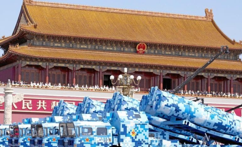 China prepara un desfile militar sin precedentes con nuevos misiles y sistemas hipersónicos