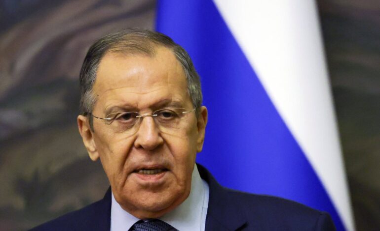 Lavrov rechaza las garantías de seguridad colectivas para Ucrania sin contar con Rusia