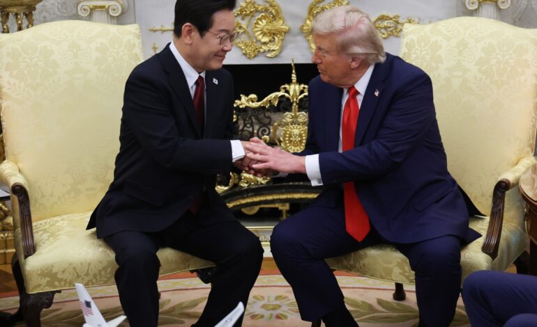 Trump aprieta las tuercas a Corea del Sur en su reunión con el presidente Lee Jae Myung