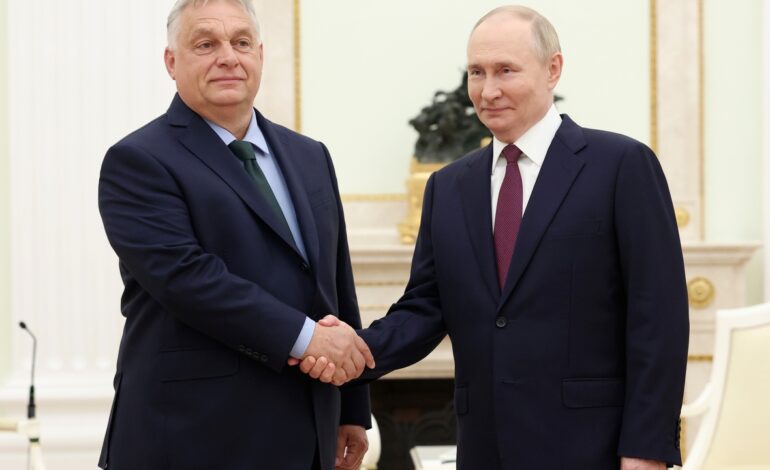 Ucrania presiona a Orban para que deje de bloquear su integración en la UE