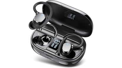 Vista de los auriculares inalámbricos.
